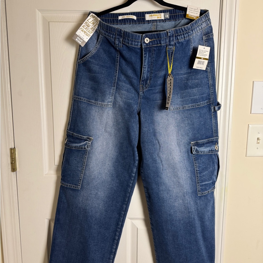 Celebrity Ace High Rise Blue Jeans